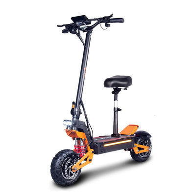 Toursor X5 | Electric Scooter (E-Scooter) | 6000W • 60V 40Ah • 50 MPH • 11×4.0 Off-Road Tyres | Sold by Rydiqo®