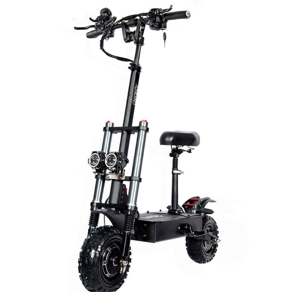 Toursor E5B | Electric Scooter (E-Scooter) | 6000W • 60V 40Ah • 53 MPH • 11” City Road Tyres | Sold by Rydiqo®
