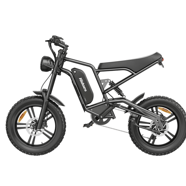 Hidoes B6 | Electric Bike (E-Bike) | 1200W • 48V 15.6Ah • 31 MPH • 20×4.0 Fat Tyres | Sold by Rydiqo®