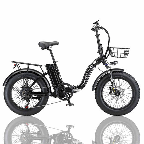 KETELES KF9 folding fat tyre electric bike