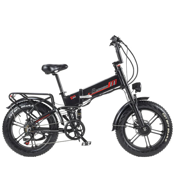 RANDRIDE YX20M-2 | Electric Bike (E-Bike) | 1000W×2 • 48V 20Ah • 28 MPH • 20" Fat Tyres | Sold by Rydiqo®
