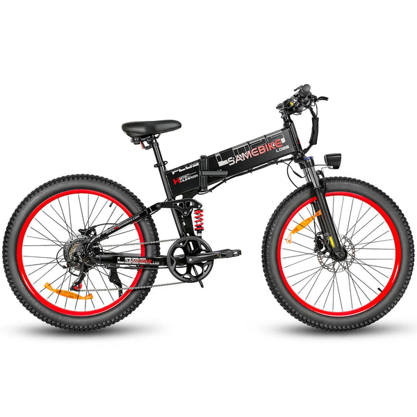 SAMEBIKE LO26 Plus | Electric Bike (E-Bike) | 1000W • 48V 15Ah Battery • 28 MPH • 26×3.0 Tyres | Sold by Rydiqo®