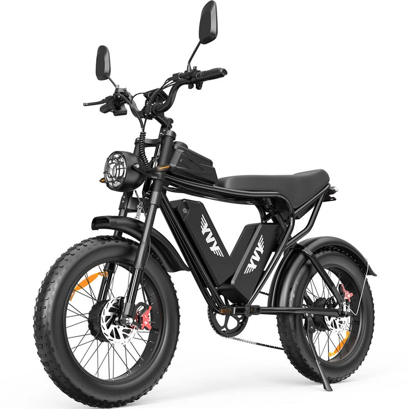 YVY C20 Pro | Electric Bike (E-Bike) | 2000W Dual Motor • 52V 40Ah • 37 MPH • 20×4.0 Fat Tyres | Sold by Rydiqo®