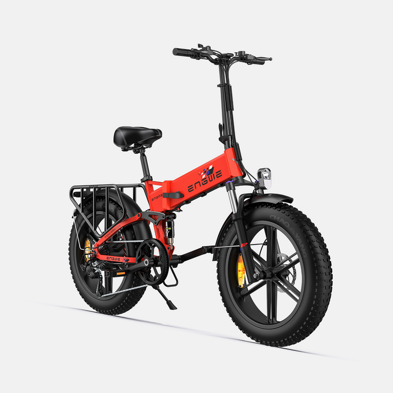 ENGWE Engine X | Electric Bike (E-Bike) | 250W • 48V 13Ah • 15.5 MPH • 20×4.0 Fat Tyres | Sold by Rydiqo®