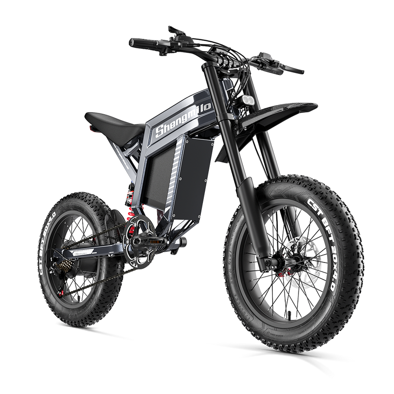 Shengmilo S900 | Electric Bike (E-Bike) | 1500W • 60V 30Ah Samsung Battery • 40 MPH • 20×4.0 Tyres | Sold by Rydiqo®