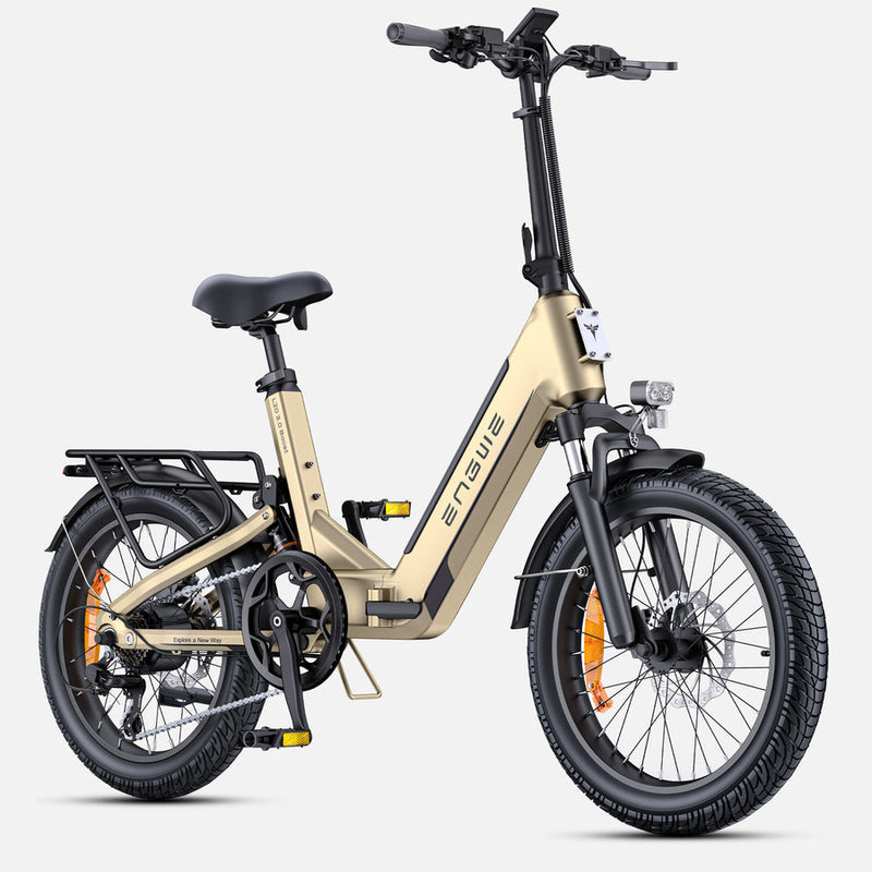 ENGWE L20 3.0 Boost | Electric Bike (E-Bike) | 250W • 48V 13.5Ah • 15.5 MPH • 20×3.0 Tyres | Sold by Rydiqo®