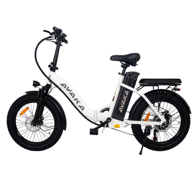 AVAKA BZ20 PLUS (Spoke Wheel) | Electric Bike (E-Bike) | 500W • 48V 15Ah • 20 MPH • 20×3.0 Tyres | Sold by Rydiqo®