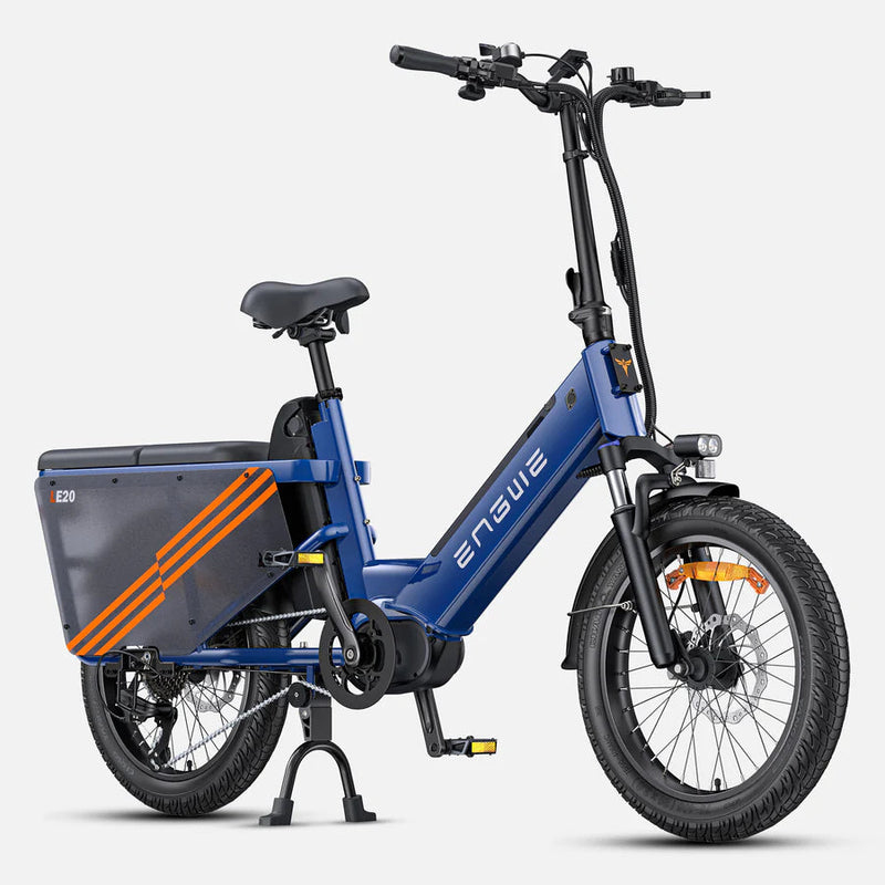 ENGWE LE20 | Electric Bike (E-Bike) | 750W • 48V 19.2Ah • 20 MPH • Cargo Frame | Sold by Rydiqo®