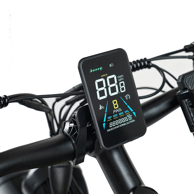EBYCCO EB7PRO | Electric Bike (E-Bike) | 2000W • 52V 23Ah • 37 MPH • 26×4.0 Fat Tyres | Sold by Rydiqo®