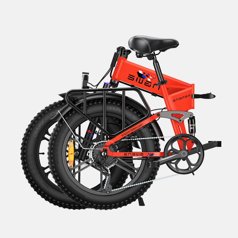 ENGWE Engine X | Electric Bike (E-Bike) | 250W • 48V 13Ah • 15.5 MPH • 20×4.0 Fat Tyres | Sold by Rydiqo®