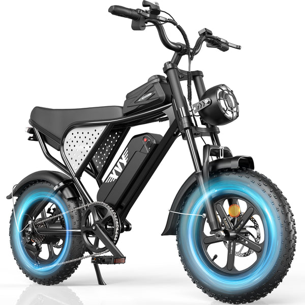 YVY C16 | Electric Bike (E-Bike) | 1500W • 48V 20Ah • 33 MPH • 16×4.0 Fat Tyres | Sold by Rydiqo®