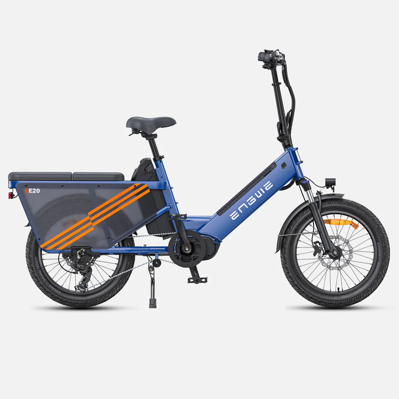 ENGWE LE20 | Electric Bike (E-Bike) | 750W • 48V 19.2Ah • 20 MPH • Cargo Frame | Sold by Rydiqo®