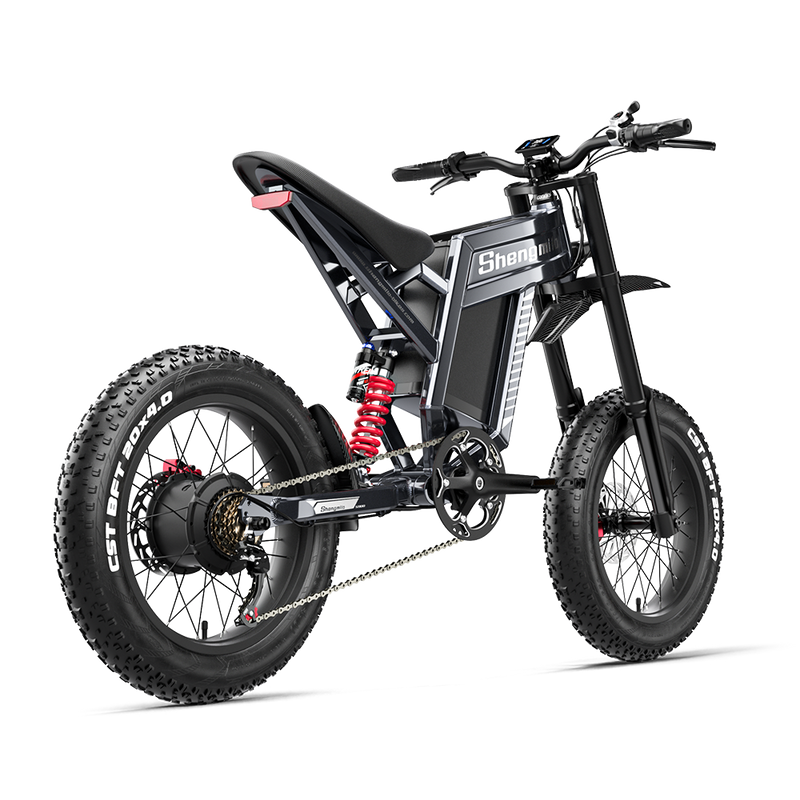 Shengmilo S900 | Electric Bike (E-Bike) | 1500W • 60V 30Ah Samsung Battery • 40 MPH • 20×4.0 Tyres | Sold by Rydiqo®