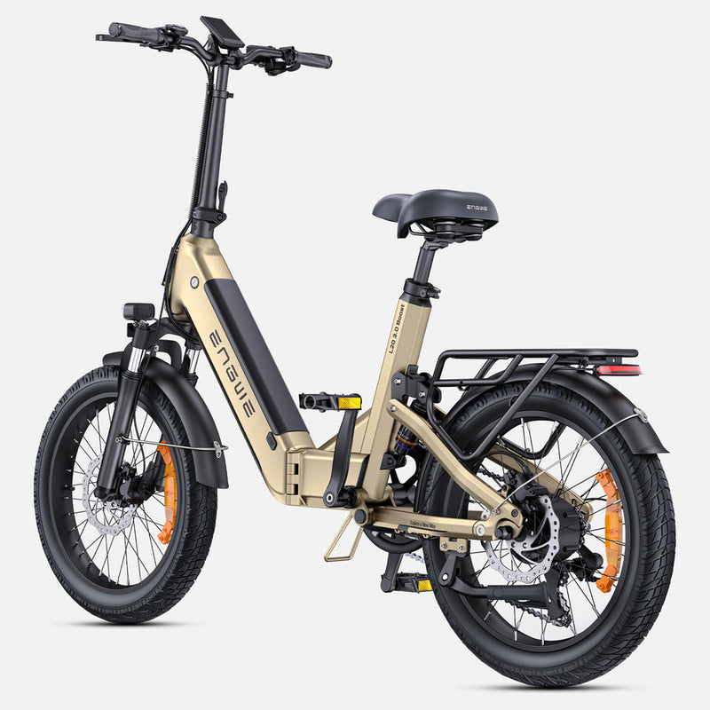 ENGWE L20 3.0 Boost | Electric Bike (E-Bike) | 250W • 48V 13.5Ah • 15.5 MPH • 20×3.0 Tyres | Sold by Rydiqo®