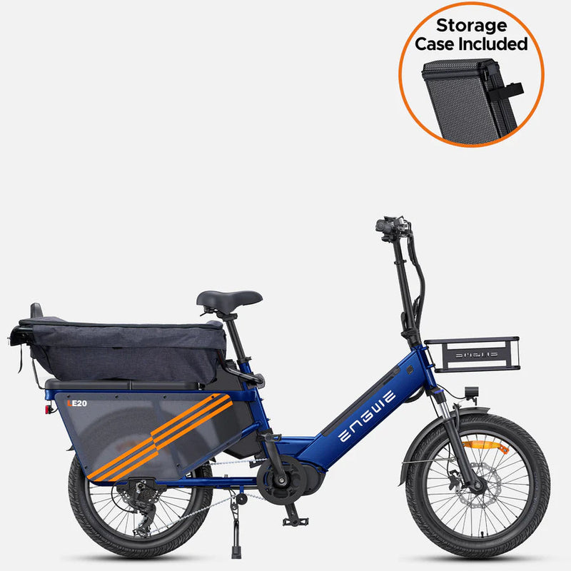 ENGWE LE20 | Electric Bike (E-Bike) | 750W • 48V 19.2Ah • 20 MPH • Cargo Frame | Sold by Rydiqo®