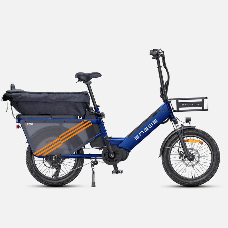 ENGWE LE20 | Electric Bike (E-Bike) | 750W • 48V 19.2Ah • 20 MPH • Cargo Frame | Sold by Rydiqo®