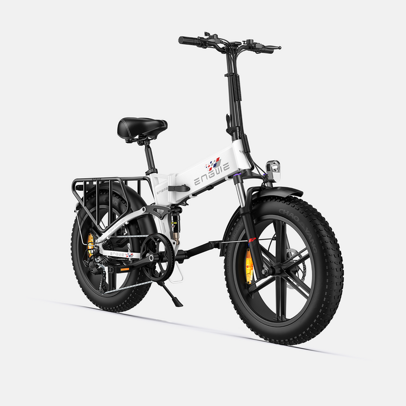 ENGWE Engine X | Electric Bike (E-Bike) | 250W • 48V 13Ah • 15.5 MPH • 20×4.0 Fat Tyres | Sold by Rydiqo®