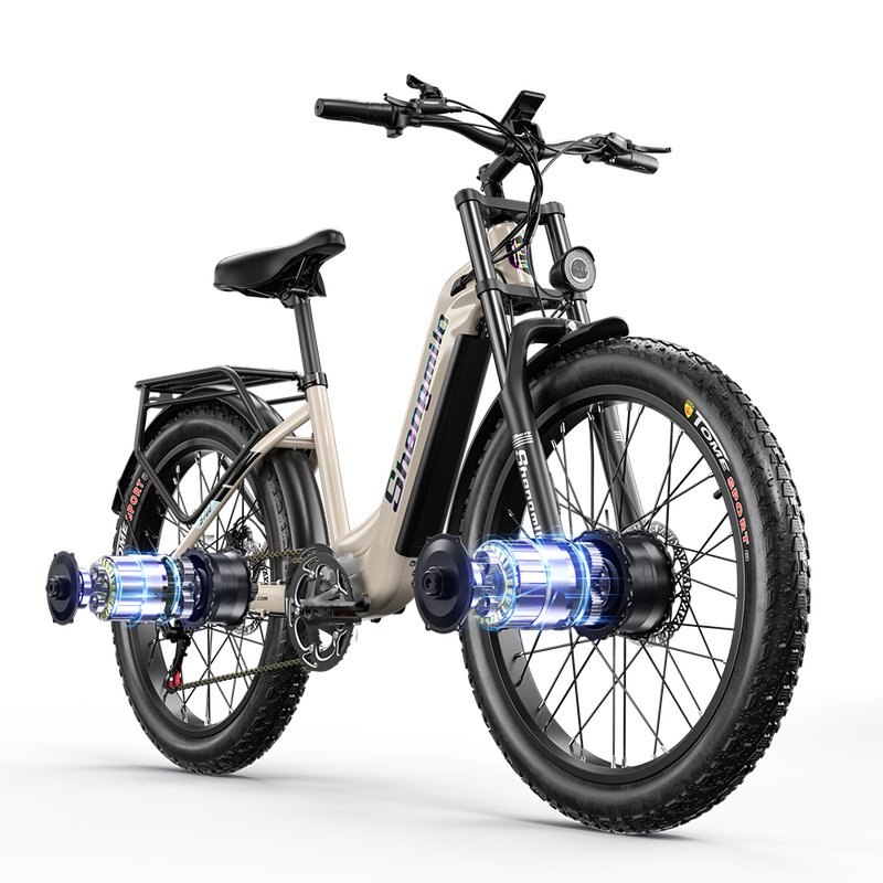 Shengmilo S700 | Electric Bike (E-Bike) | 2000W • 48V 17.5Ah Samsung Battery • 31 MPH • 26×3.0 Tyres | Sold by Rydiqo®