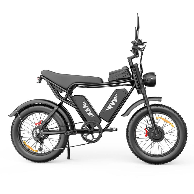 YVY C20 Pro | Electric Bike (E-Bike) | 2000W Dual Motor • 52V 40Ah • 37 MPH • 20×4.0 Fat Tyres | Sold by Rydiqo®