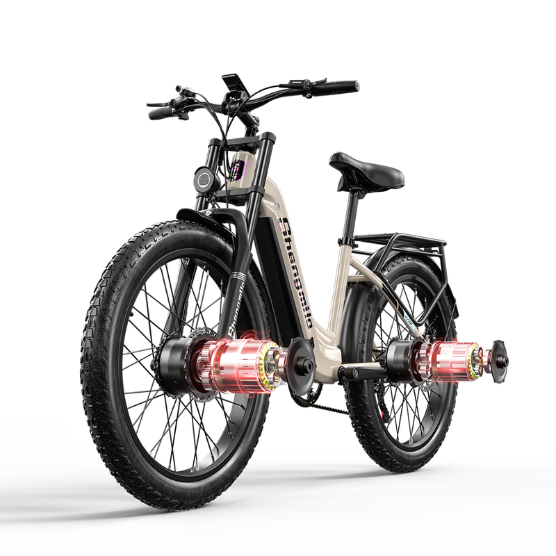 Shengmilo S700 | Electric Bike (E-Bike) | 2000W • 48V 17.5Ah Samsung Battery • 31 MPH • 26×3.0 Tyres | Sold by Rydiqo®