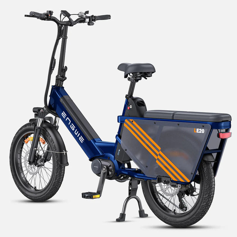 ENGWE LE20 | Electric Bike (E-Bike) | 750W • 48V 19.2Ah • 20 MPH • Cargo Frame | Sold by Rydiqo®