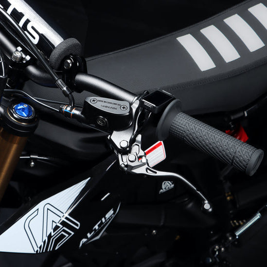 Altis Delta | Electric Dirt Bike | 13kW • 72V 35Ah Samsung Battery • 62 MPH • 17”/14” Off-Road Wheels | Sold by Rydiqo®