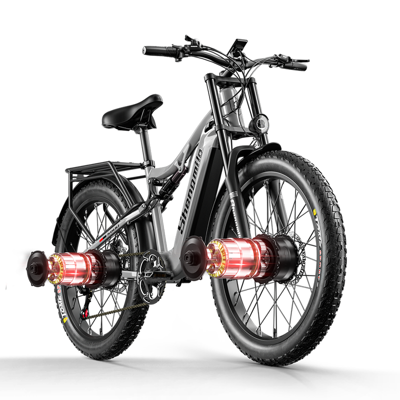 Shengmilo S600 | Electric Bike (E-Bike) | 2000W • 48V 17.5Ah Samsung Battery • 31 MPH • 26×3.0 Tyres | Sold by Rydiqo®