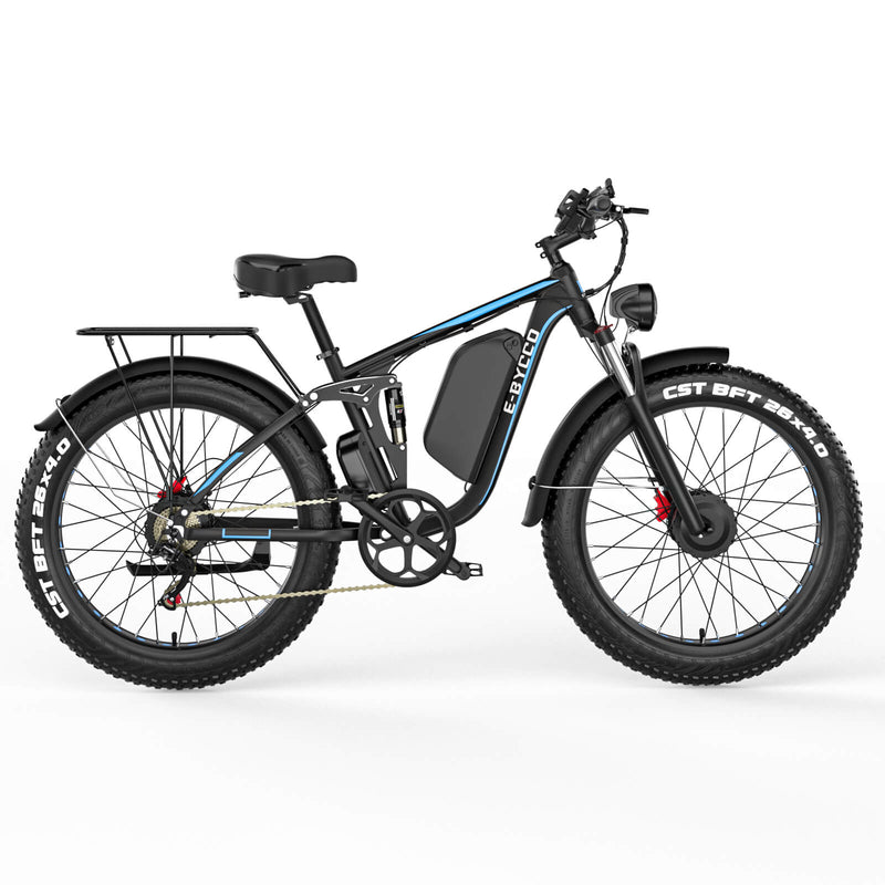 EBYCCO EB7PRO | Electric Bike (E-Bike) | 2000W • 52V 23Ah • 37 MPH • 26×4.0 Fat Tyres | Sold by Rydiqo®