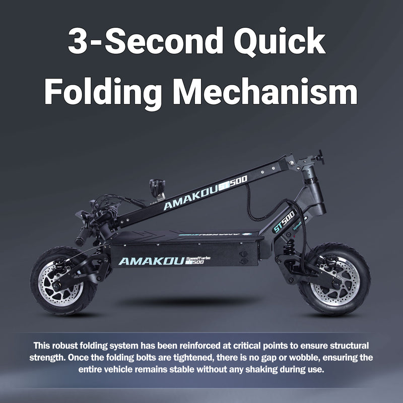 AMAKOU ST500 Electric Scooter display