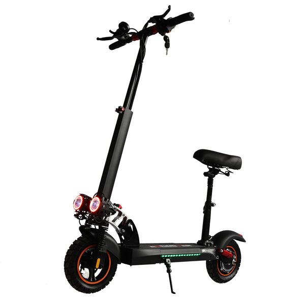 EMANBA L10 Pro | Electric Scooter | 800W • 48V 16Ah Battery • 28 MPH • 10” Off-Road Tyres | Sold by Rydiqo®