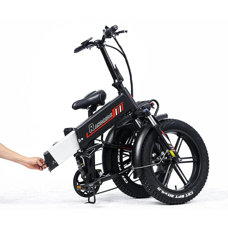 RANDRIDE YX20M | Electric Bike (E-Bike) | 1000W • 48V 17Ah • 28 MPH • 20" Fat Tyres | Sold by Rydiqo®