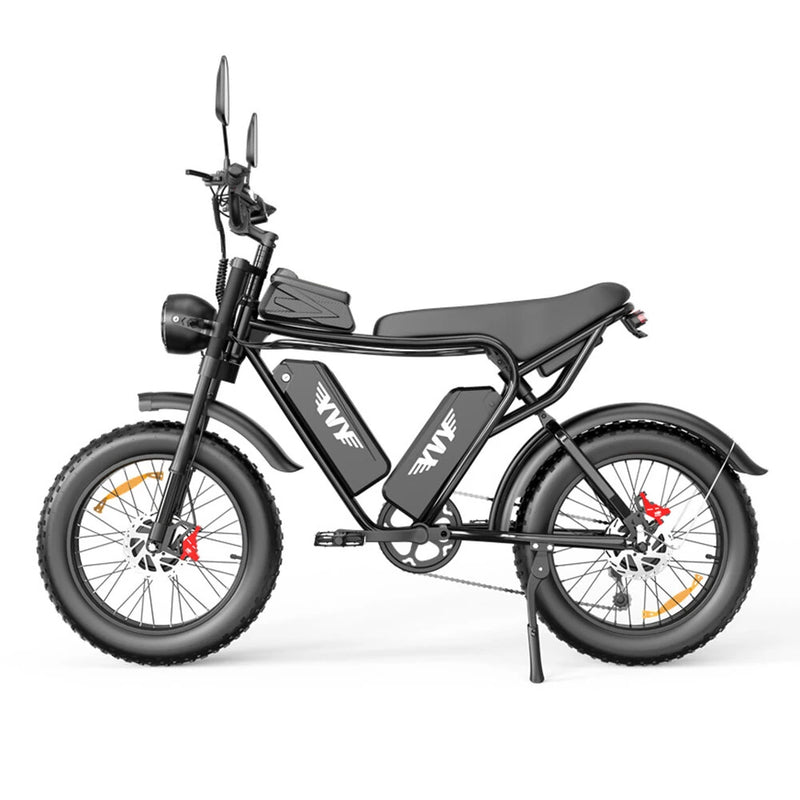 YVY C20 Pro | Electric Bike (E-Bike) | 2000W Dual Motor • 52V 40Ah • 37 MPH • 20×4.0 Fat Tyres | Sold by Rydiqo®