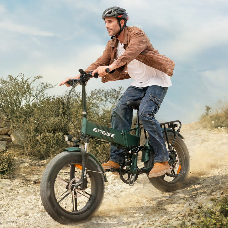 ENGWE Engine Pro 2.0 | Electric Bike (E-Bike) | 750W • 52V 16Ah • 28 MPH • 20×4.0 Fat Tyres | Sold by Rydiqo®