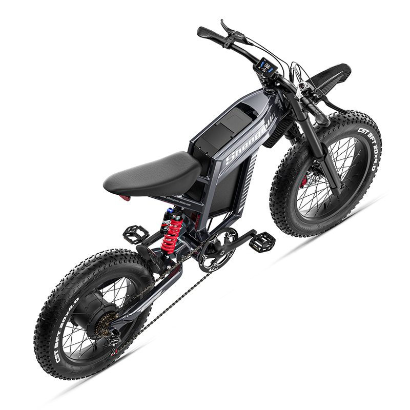 Shengmilo S900 | Electric Bike (E-Bike) | 1500W • 60V 30Ah Samsung Battery • 40 MPH • 20×4.0 Tyres | Sold by Rydiqo®