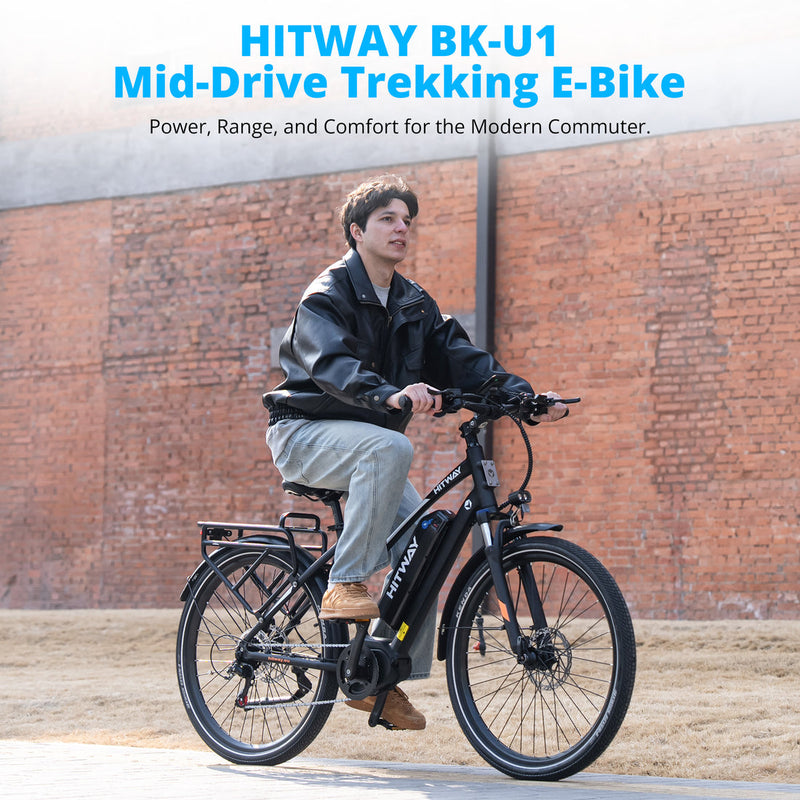 BK-U1 Mid-Drive Electric Bike up to 110 miles