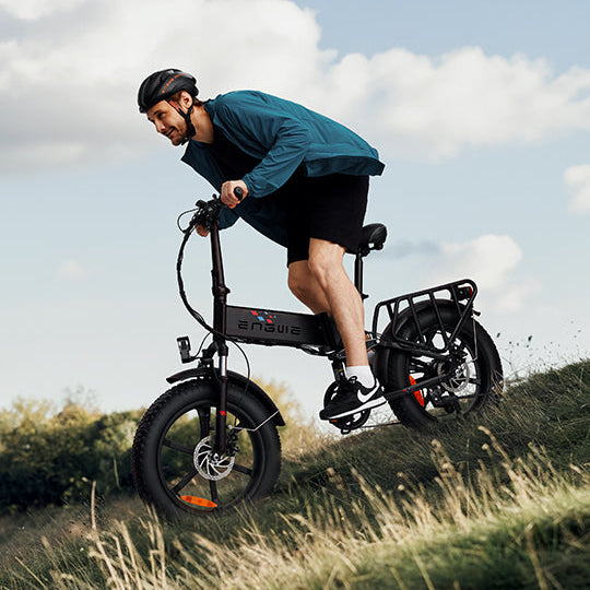 ENGWE Engine X | Electric Bike (E-Bike) | 250W • 48V 13Ah • 15.5 MPH • 20×4.0 Fat Tyres | Sold by Rydiqo®