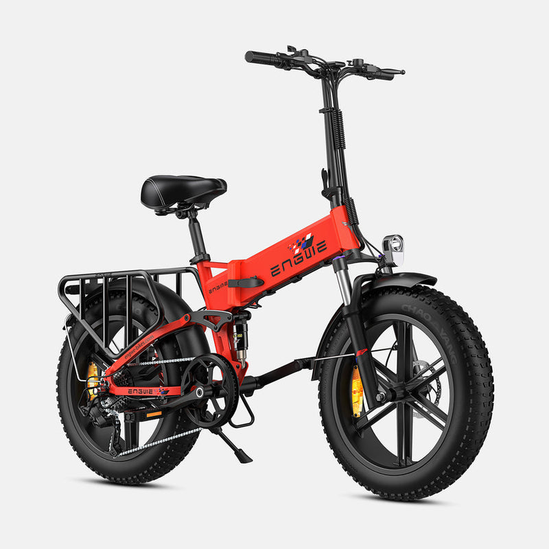 ENGWE Engine X | Electric Bike (E-Bike) | 250W • 48V 13Ah • 15.5 MPH • 20×4.0 Fat Tyres | Sold by Rydiqo®