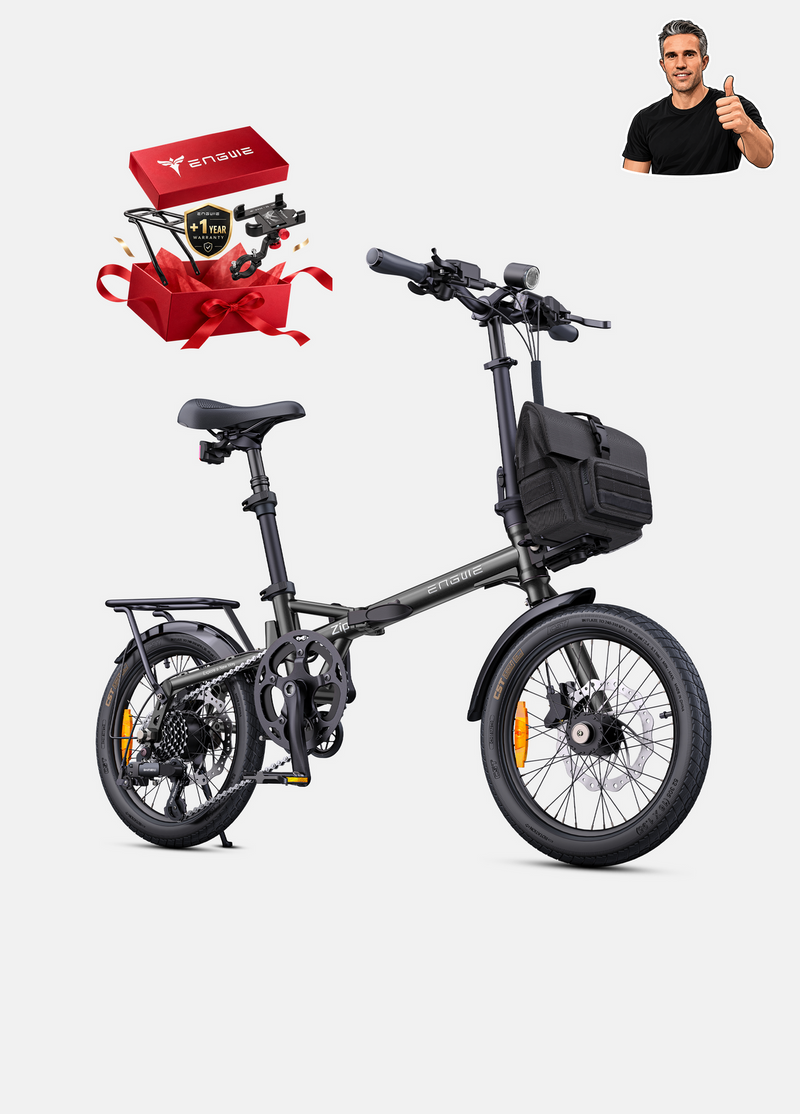 ENGWE ZIP | Electric Bike (E-Bike) | 250W • 36V 10Ah • 15.5 MPH • 16×1.95 Tyres | Sold by Rydiqo®