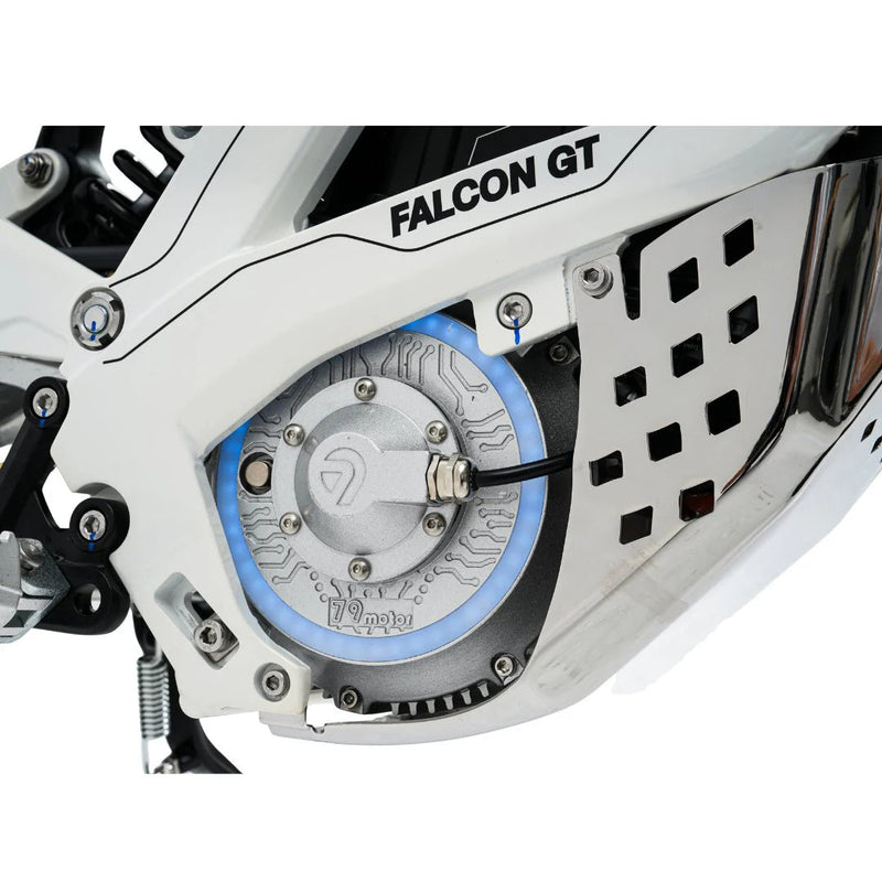 79BIKE Falcon GT | Electric Dirt Bike | 16kW • 72V 40Ah Battery • 59 MPH • 19”/18” Off-Road Wheels | Sold by Rydiqo®