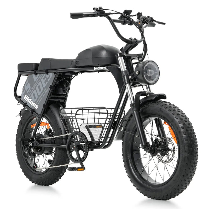 Hidoes B9 | Electric Bike (E-Bike) | 750W • 48V 15Ah • 28 MPH • 20×4.0 Fat Tyres | Sold by Rydiqo®