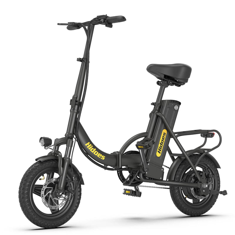 Hidoes C5 | Electric Bike (E-Bike) | 350W • 36V 10.4Ah • 15.5 MPH • 14×3.0 Tyres | Sold by Rydiqo®
