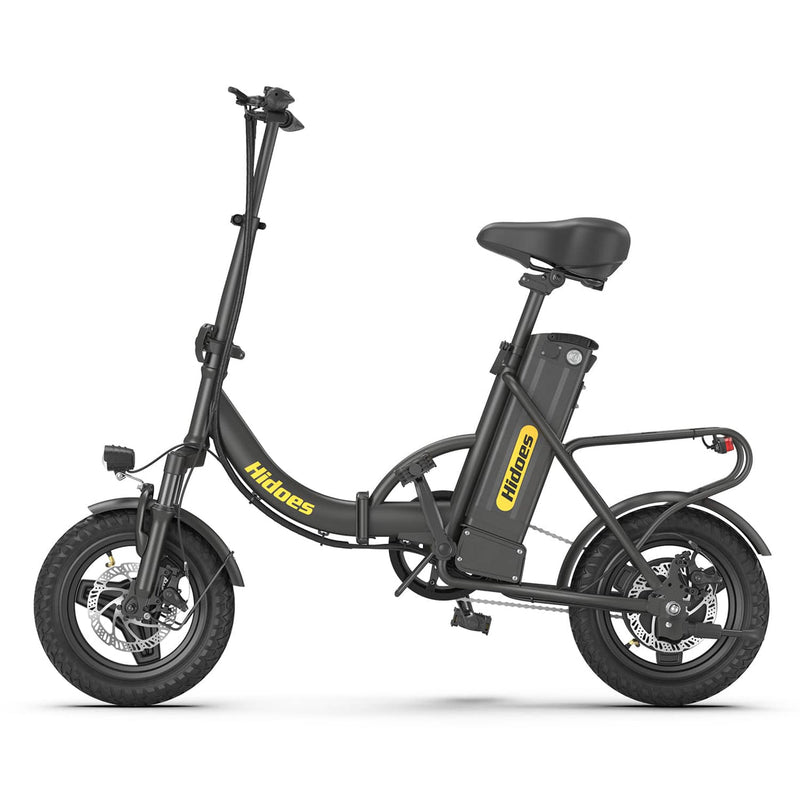 Hidoes C5 | Electric Bike (E-Bike) | 350W • 36V 10.4Ah • 15.5 MPH • 14×3.0 Tyres | Sold by Rydiqo®
