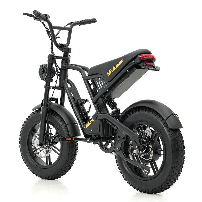 Hidoes B6 Mini | Electric Bike (E-Bike) | 500W • 48V 10.4Ah • 21 MPH • 16×4.0 Fat Tyres | Sold by Rydiqo®