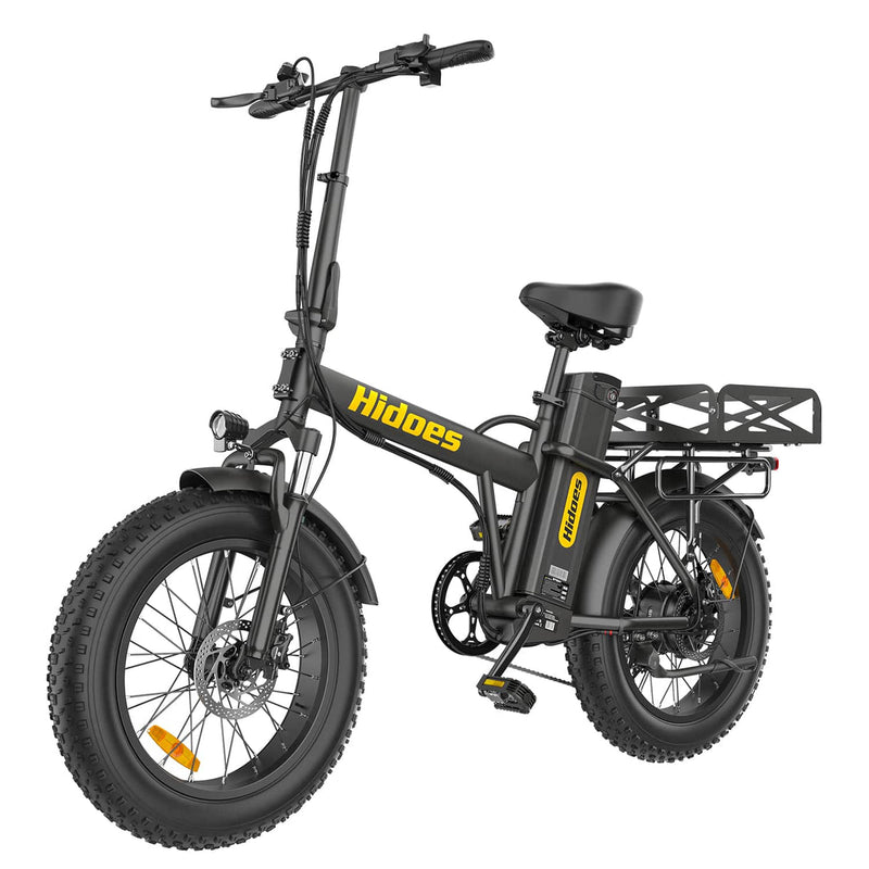 Hidoes F3 Pro | Electric Bike (E-Bike) | 750W • 48V 26Ah • 26 MPH • 20×4.0 Fat Tyres | Sold by Rydiqo®