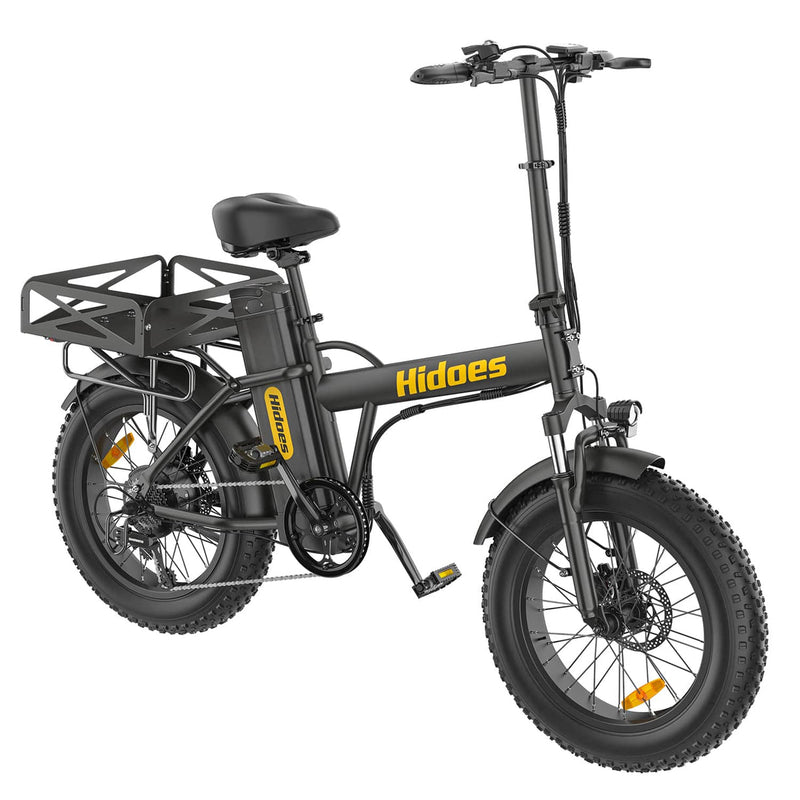 Hidoes F3 Pro | Electric Bike (E-Bike) | 750W • 48V 26Ah • 26 MPH • 20×4.0 Fat Tyres | Sold by Rydiqo®