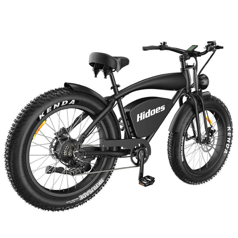 Hidoes B3 | Electric Bike (E-Bike) | 1200W • 48V 18.2Ah • 31 MPH • 26×4.0 Fat Tyres | Sold by Rydiqo®
