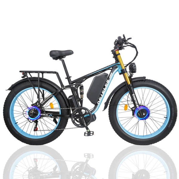 KETELES K800P electric bike blue