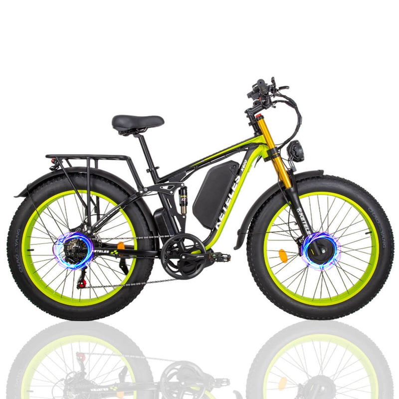 KETELES K800P electric bike green