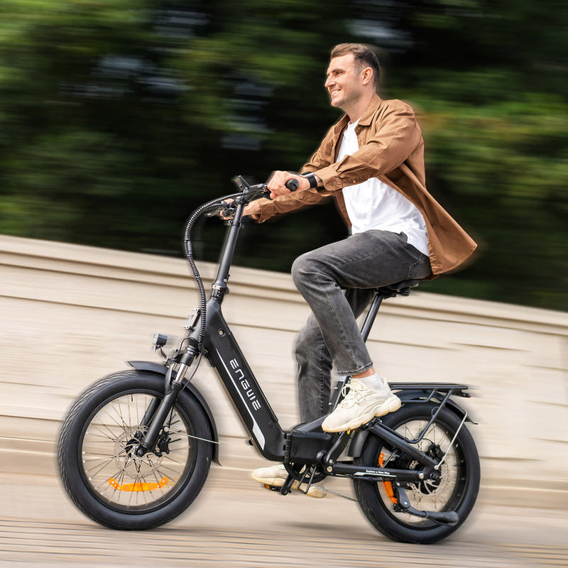 ENGWE L20 3.0 Boost | Electric Bike (E-Bike) | 250W • 48V 13.5Ah • 15.5 MPH • 20×3.0 Tyres | Sold by Rydiqo®