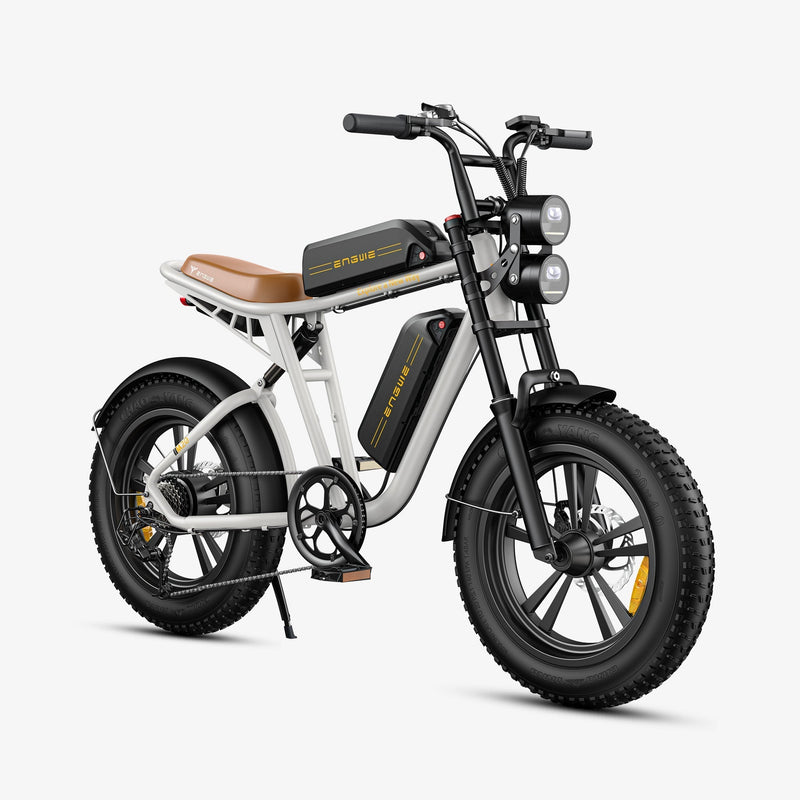 ENGWE M20 | Electric Bike (E-Bike) | 750W • 48V 13Ah • 28 MPH • 20×4.0 Fat Tyres | Sold by Rydiqo®